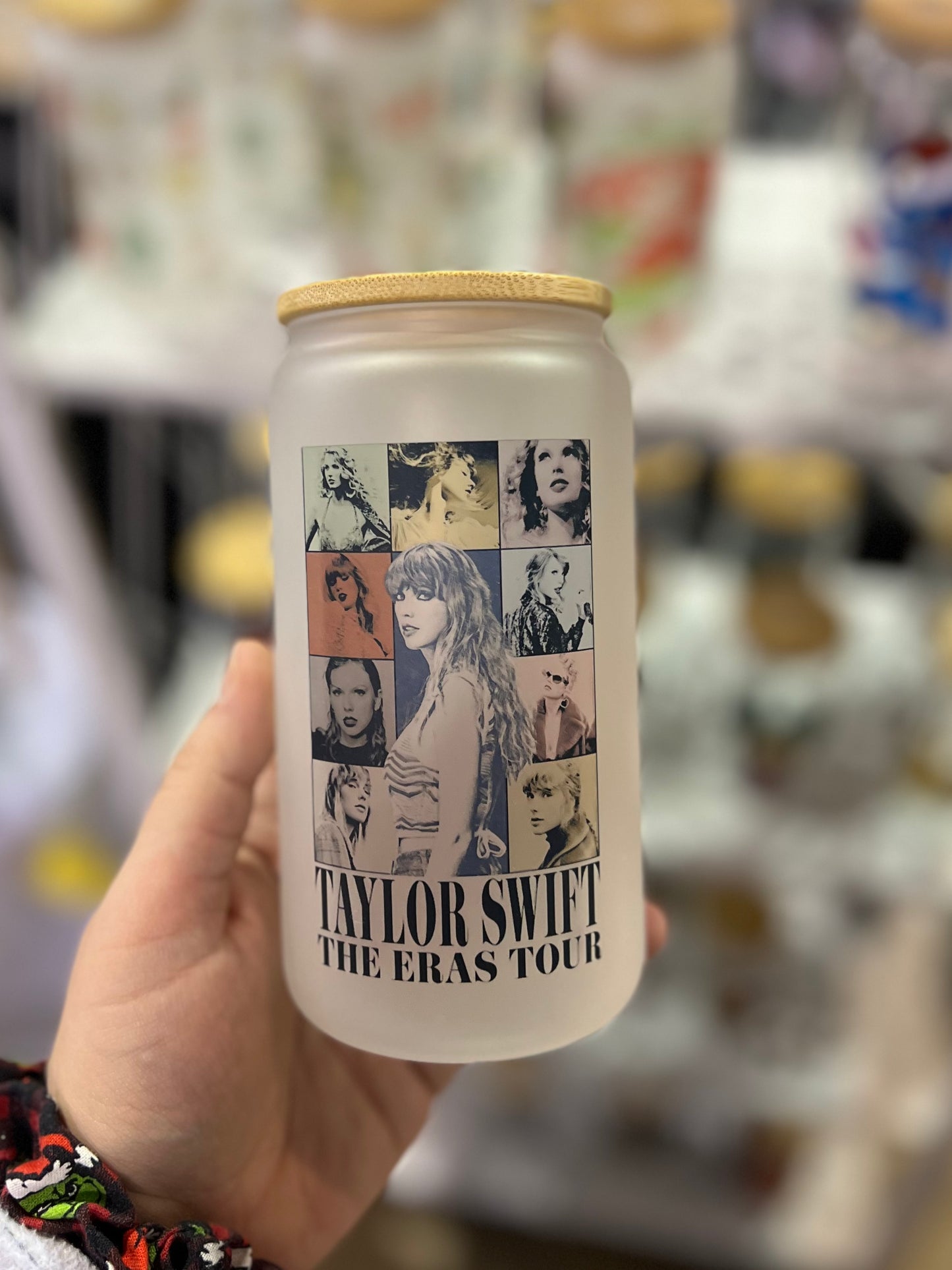 Taylor’s Eras Tour Beer Can Glass