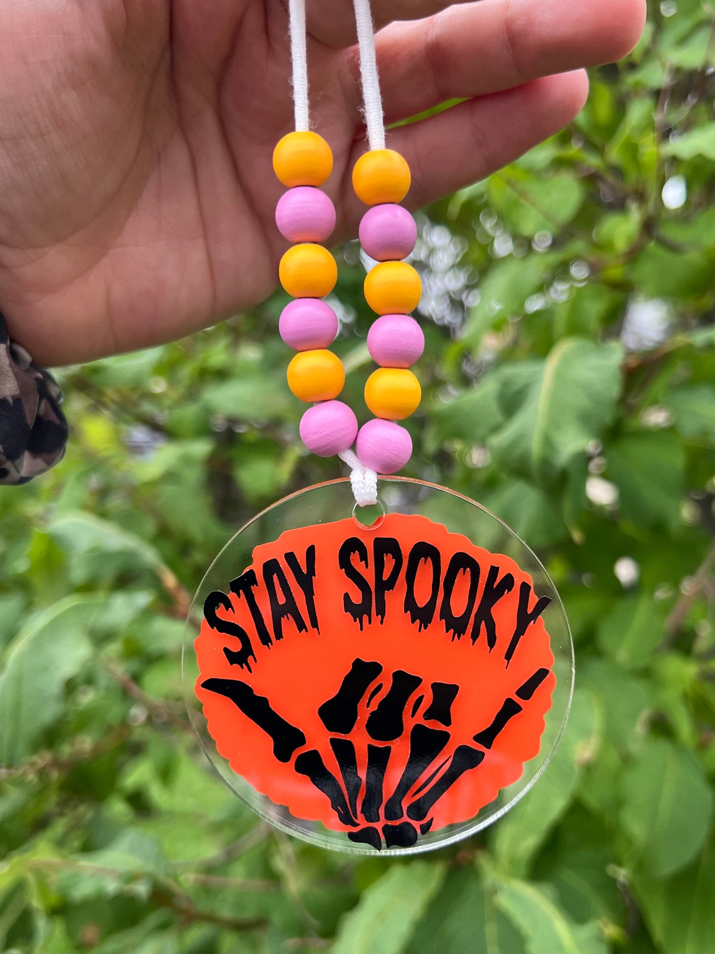 Stay Spooky Car Charm