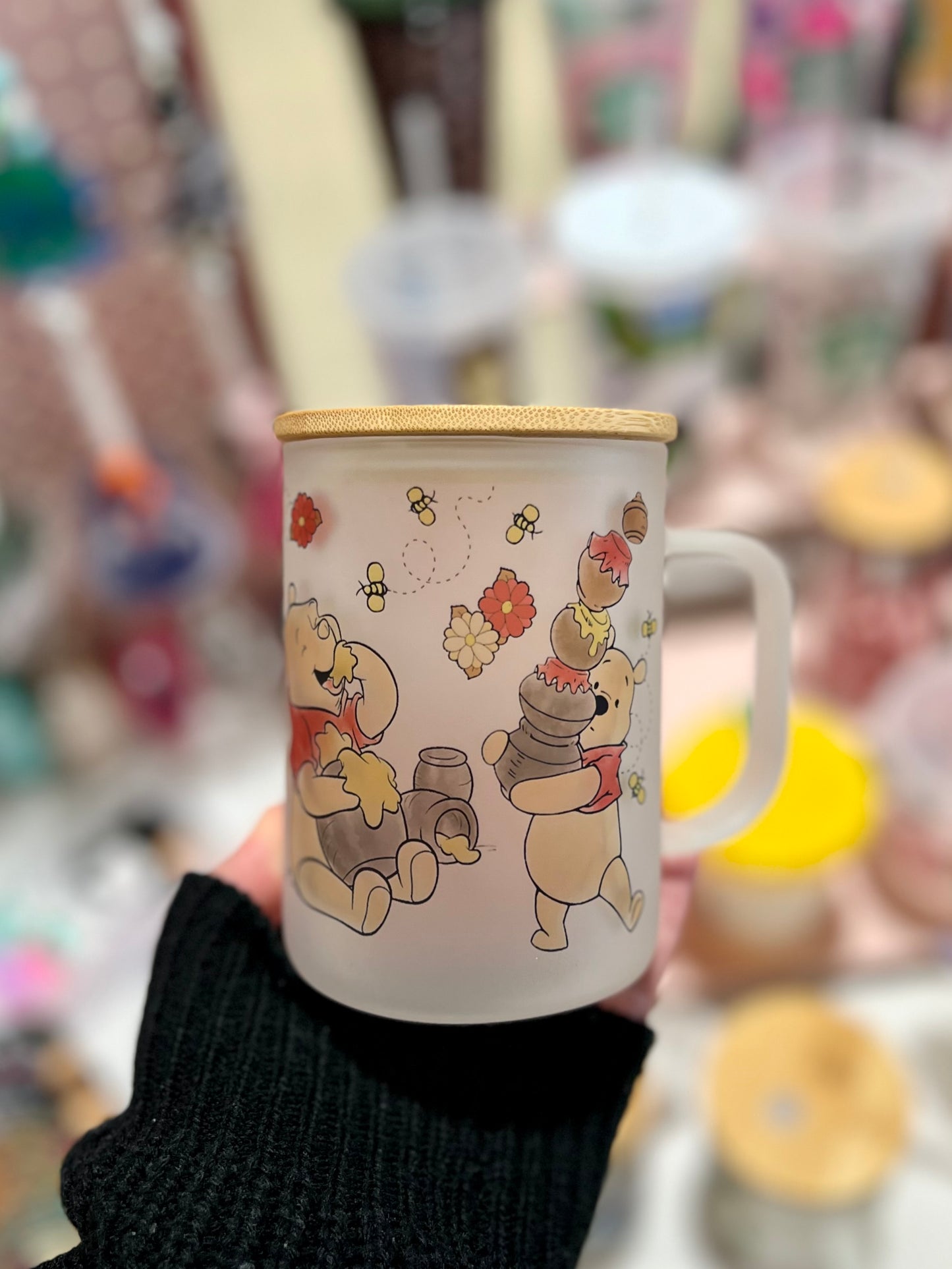 Pooh Bear Frosted Mug