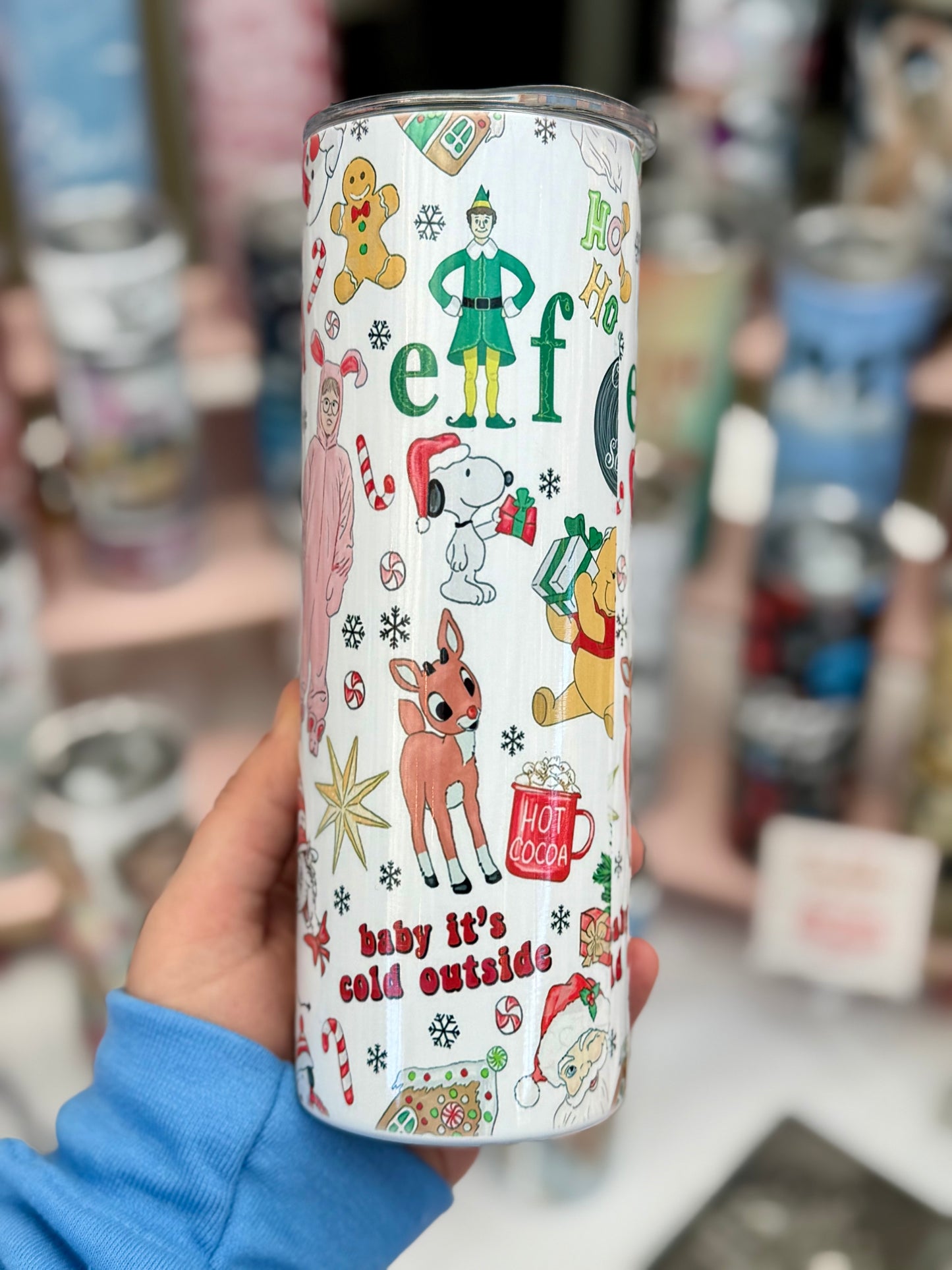 Christmas Movies Tumbler