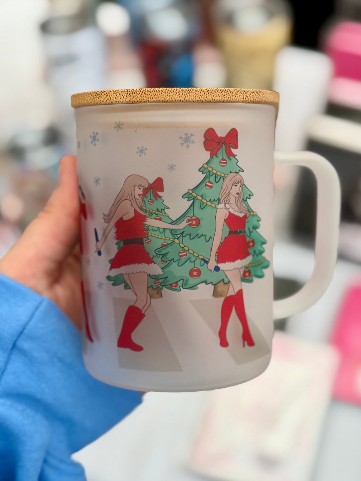 Merry Swiftie Frosted Mug