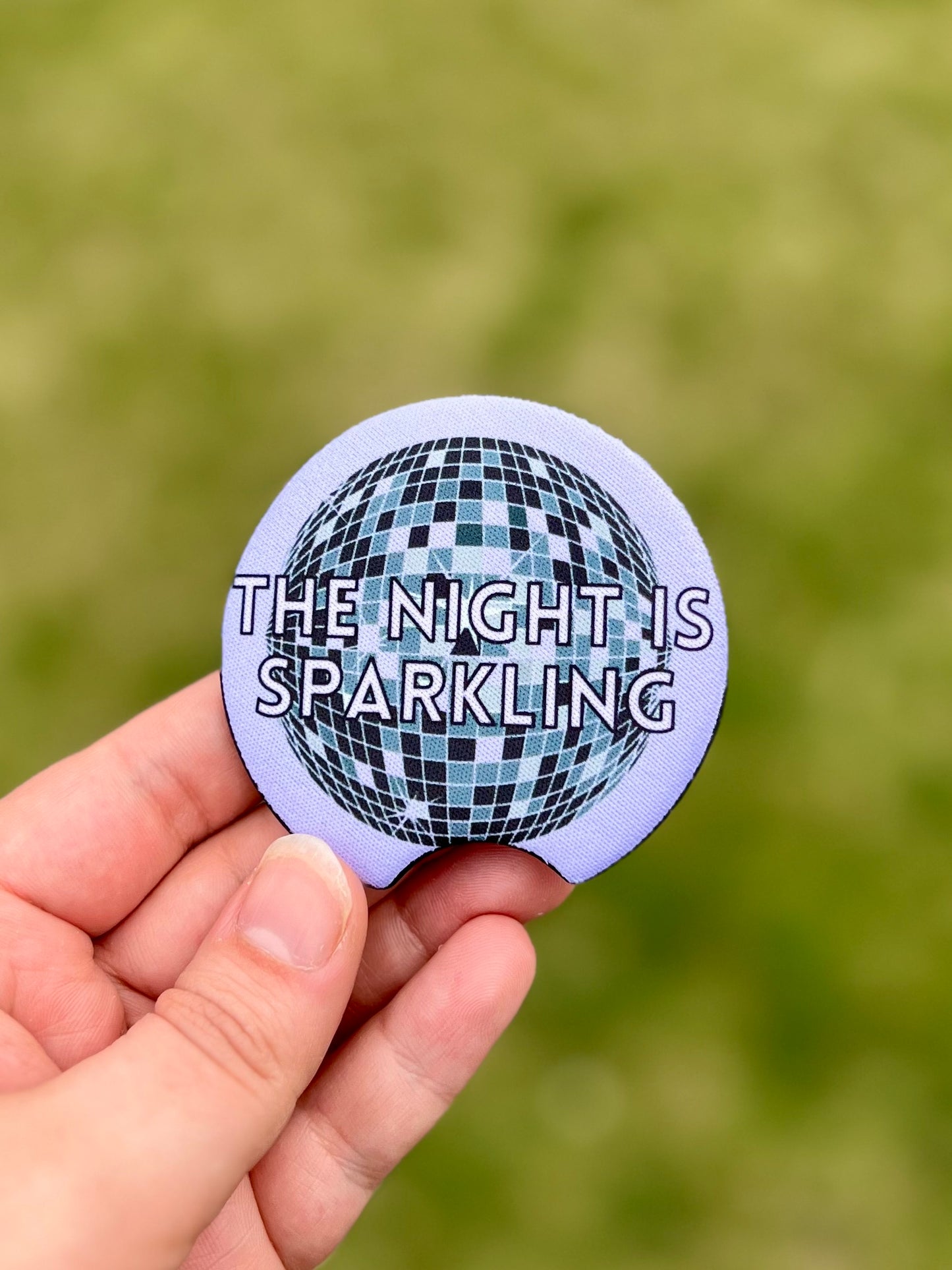 T.S. Sparkling Car Coaster