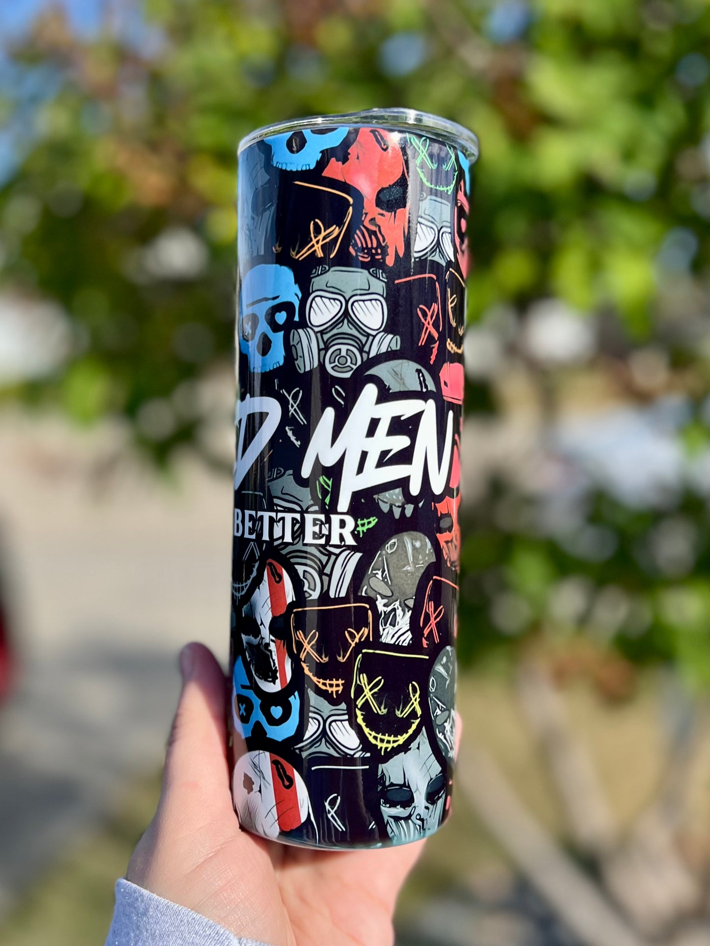 Masked Men Tumbler