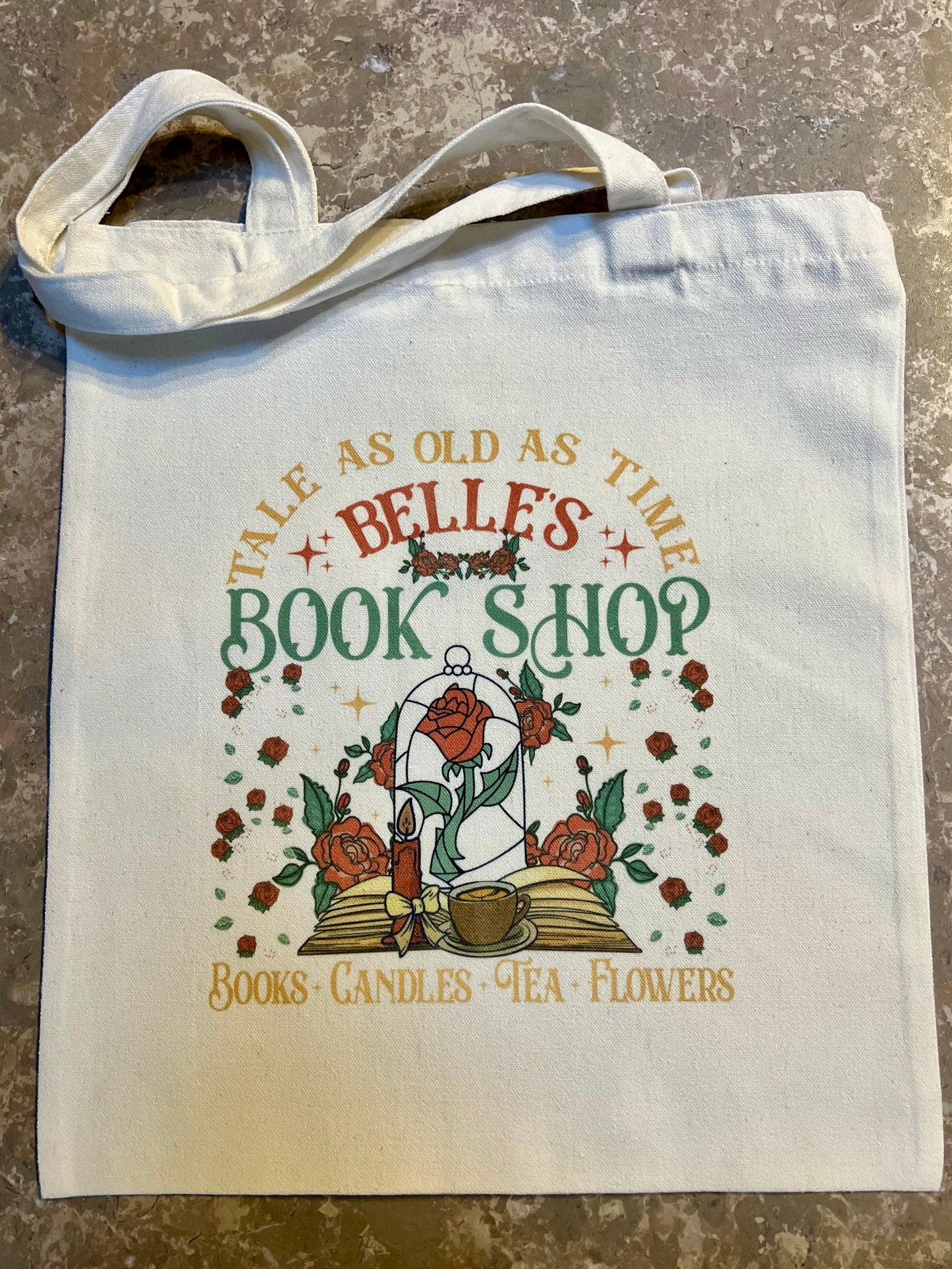 Belles Book Shop Tote Bag