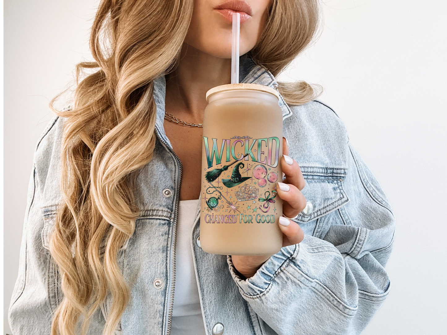 Changed For Good Beer Can Glass