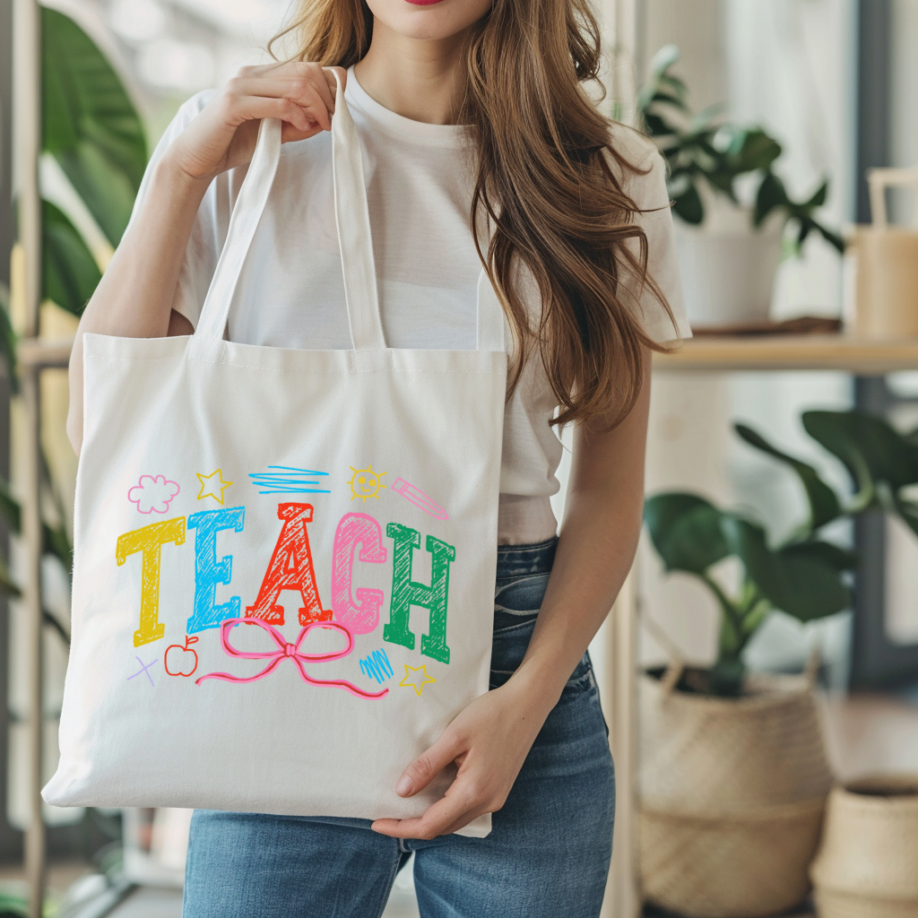 Teach Tote Bag