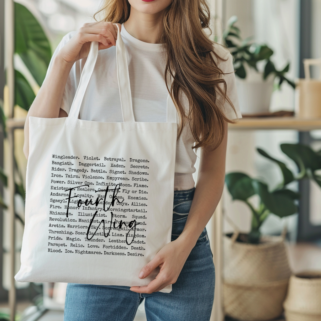 Fourth Wing Tote Bag