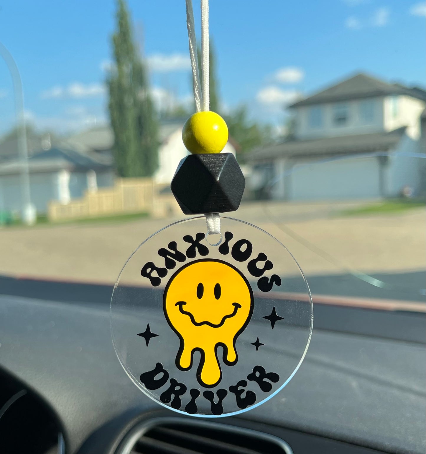 Anxious Driver Car Charm