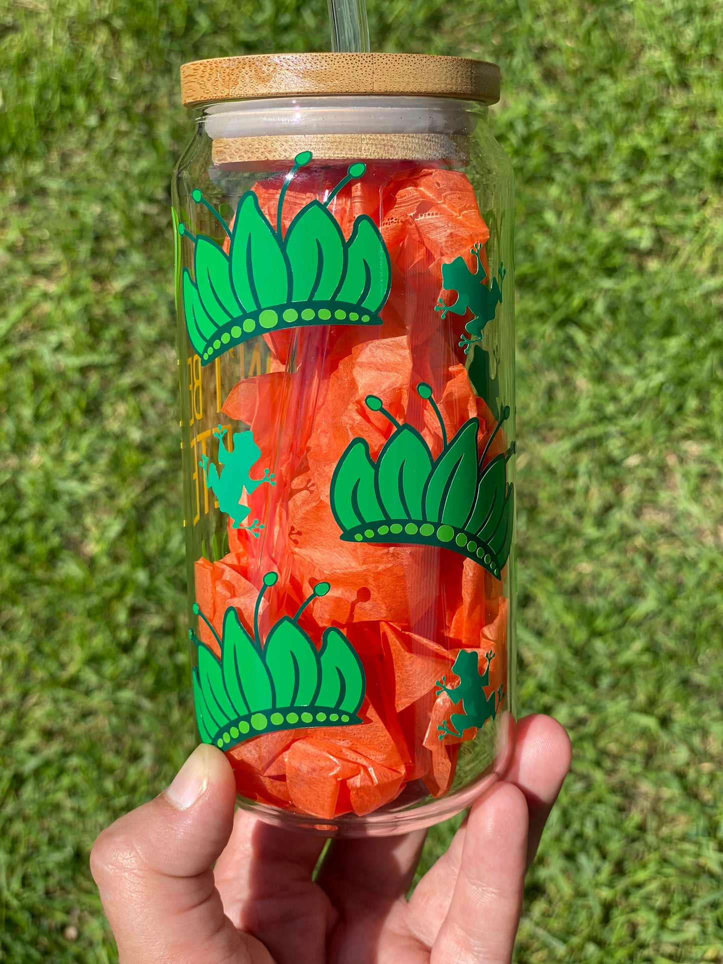 My Dream Beer Can Glass