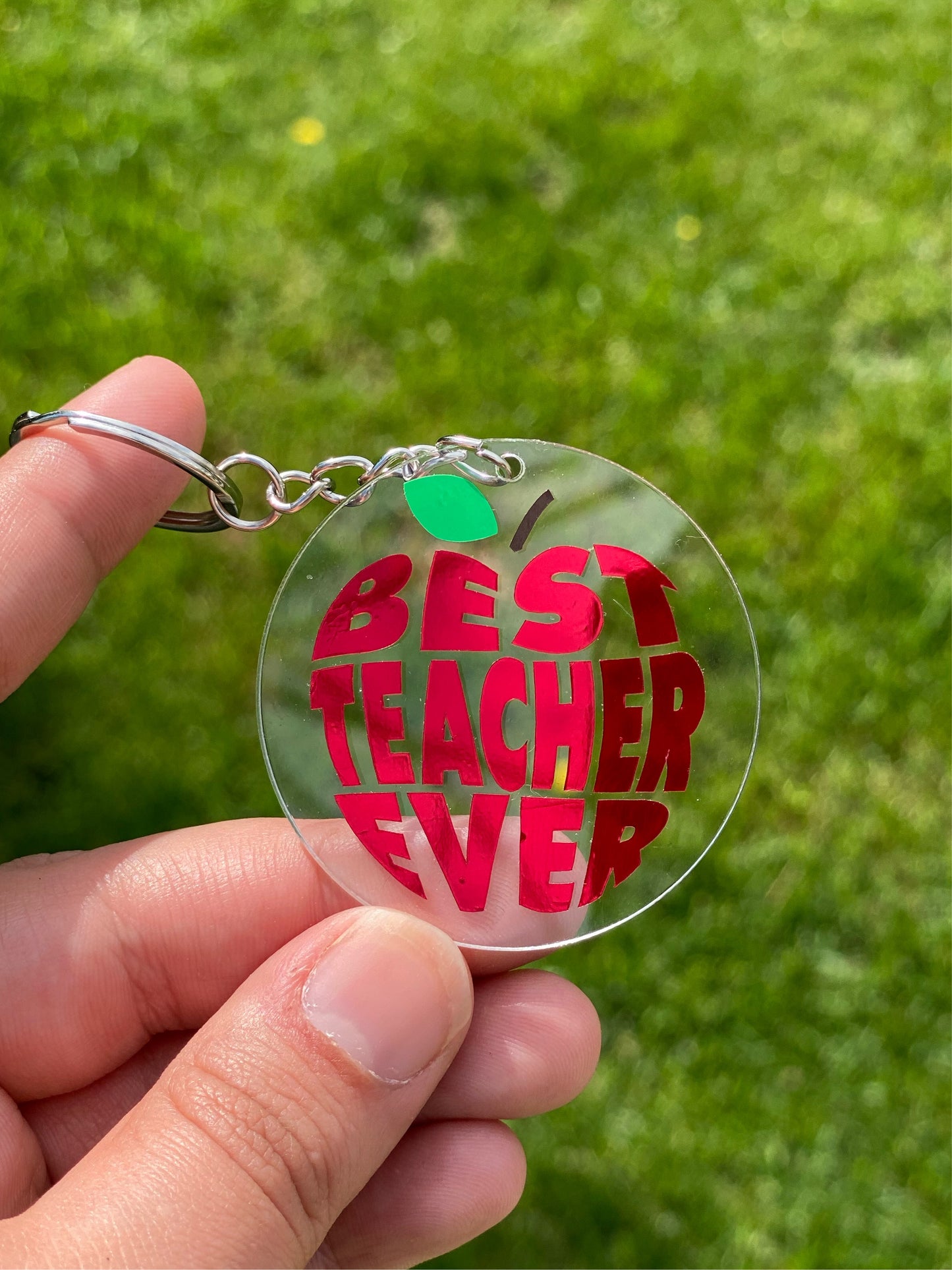 Best Teacher Ever Keychain