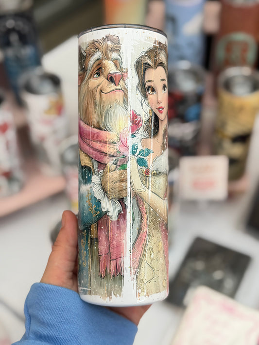 Magical Winter Princess Tumbler