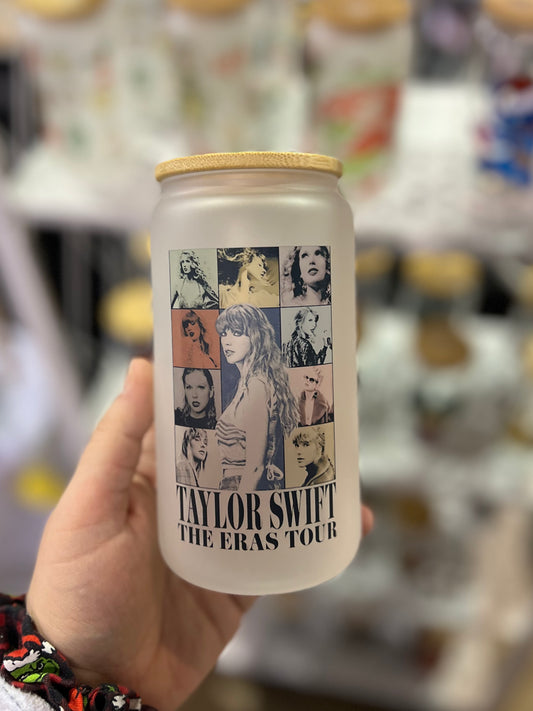 Taylor’s Eras Tour Beer Can Glass