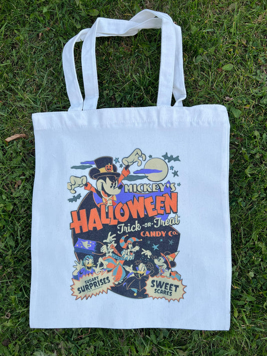 Halloween Trick Or Treat Tote Bag