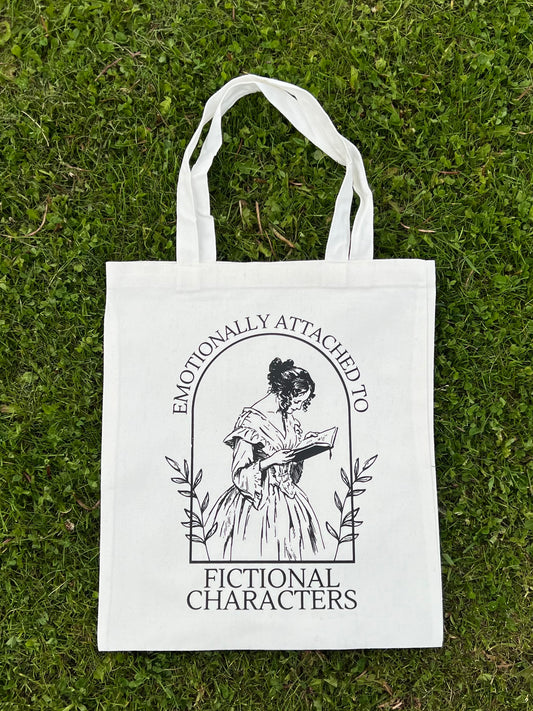 Fictional Characters Tote Bag