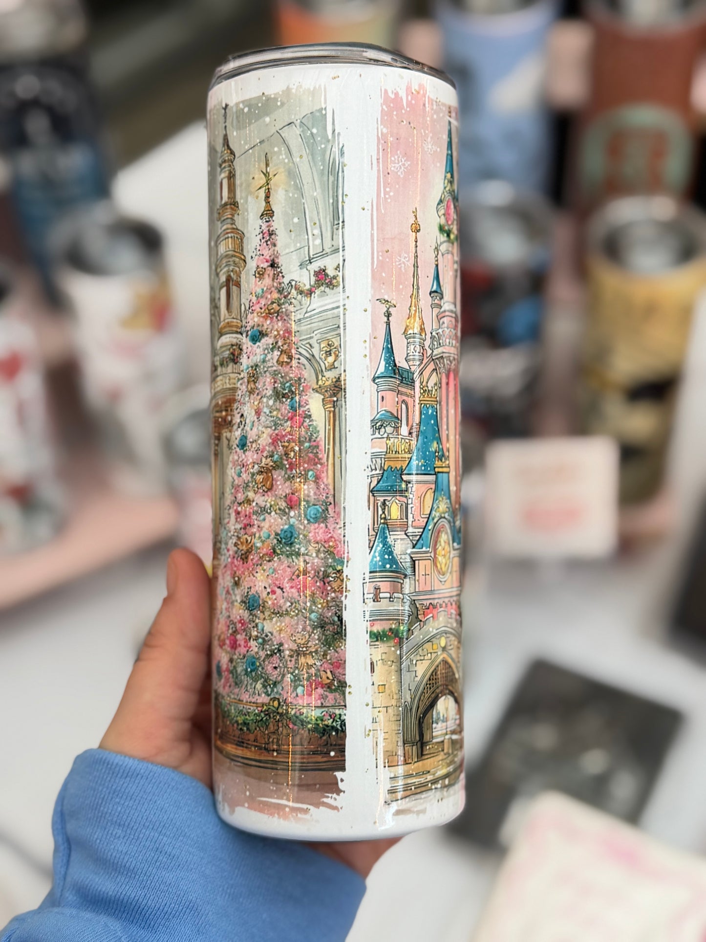 Magical Winter Princess Tumbler