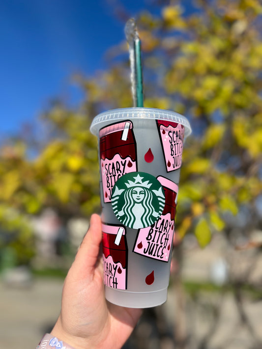 Scary B Juice Cold Cup