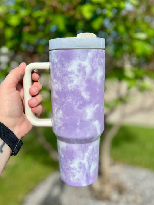 Purple Tie Dye 40 OZ