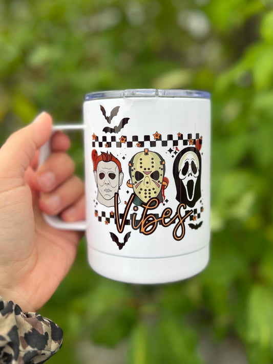Horror Vibes Travel Mug