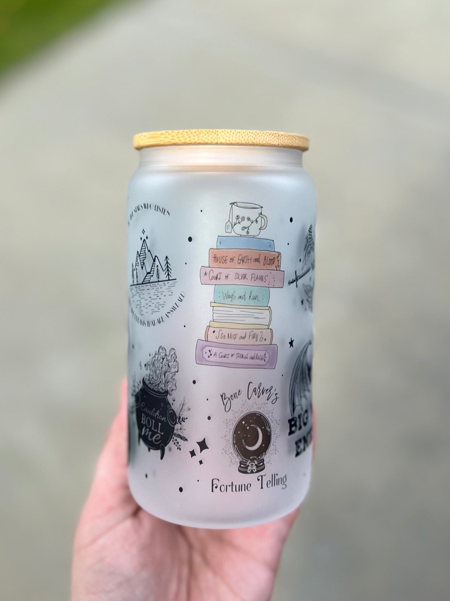 Acotar Beer Can Glass