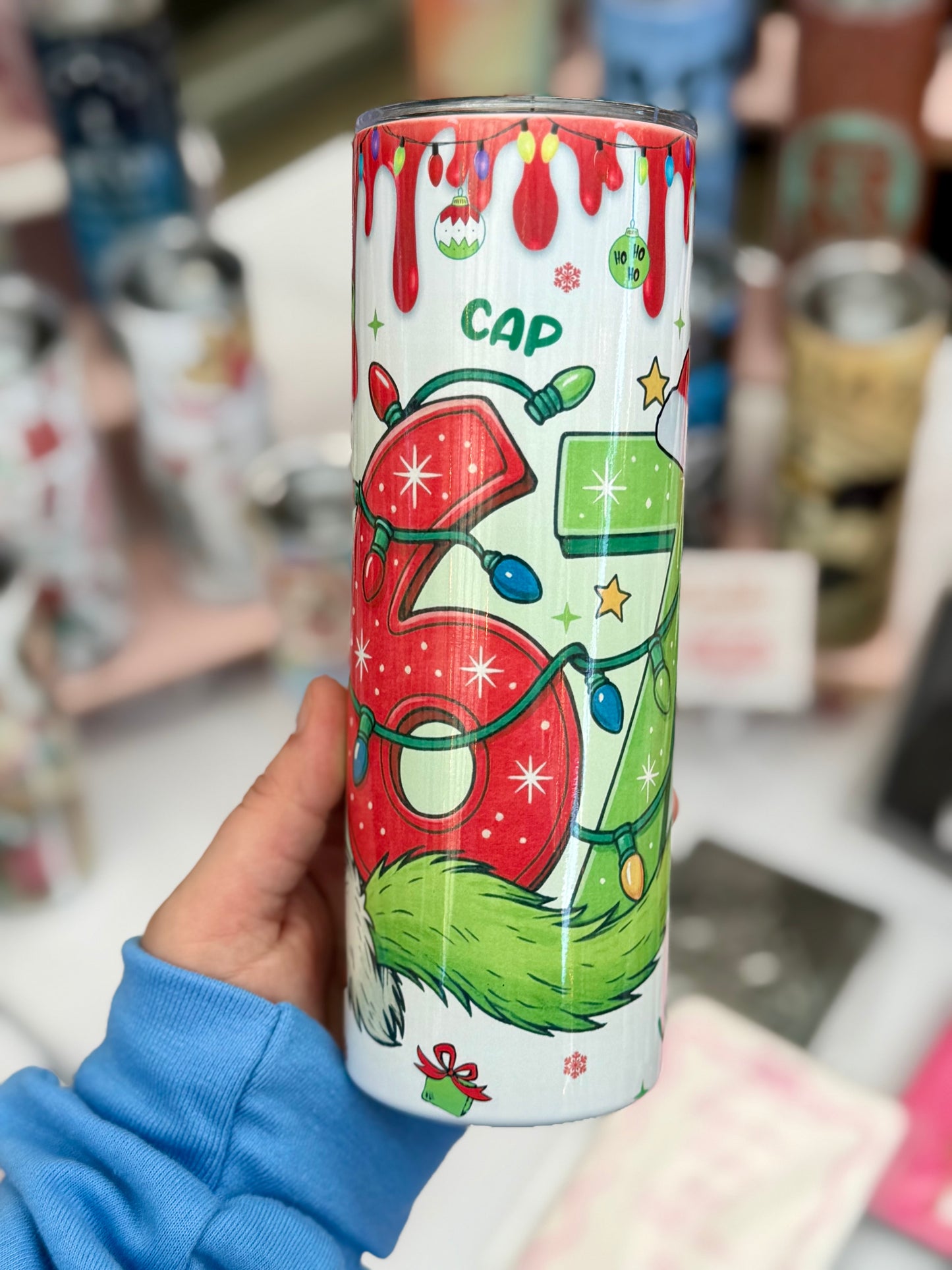 6 7 Christmas Tumbler