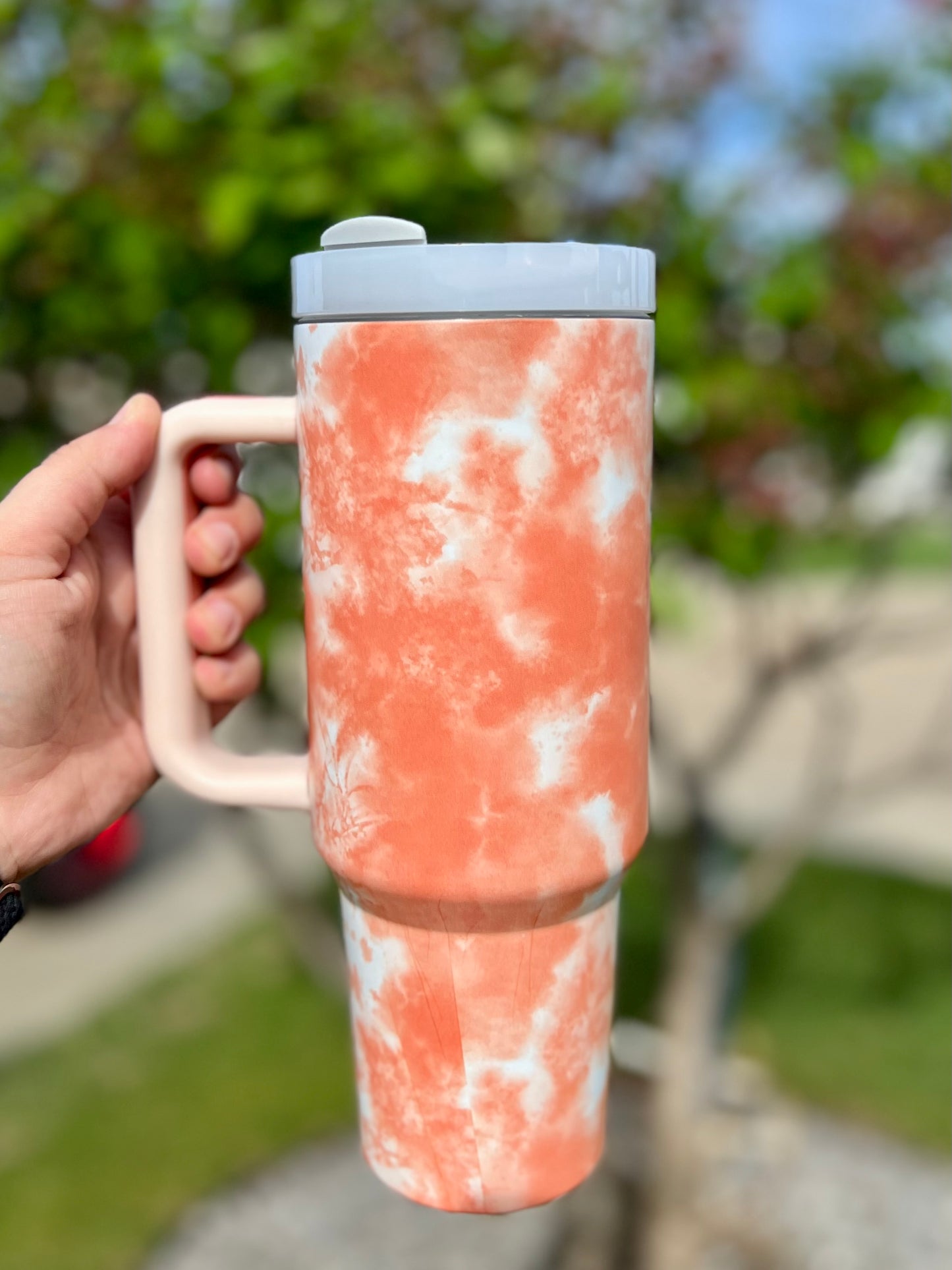 Orange Tie Dye 40 OZ