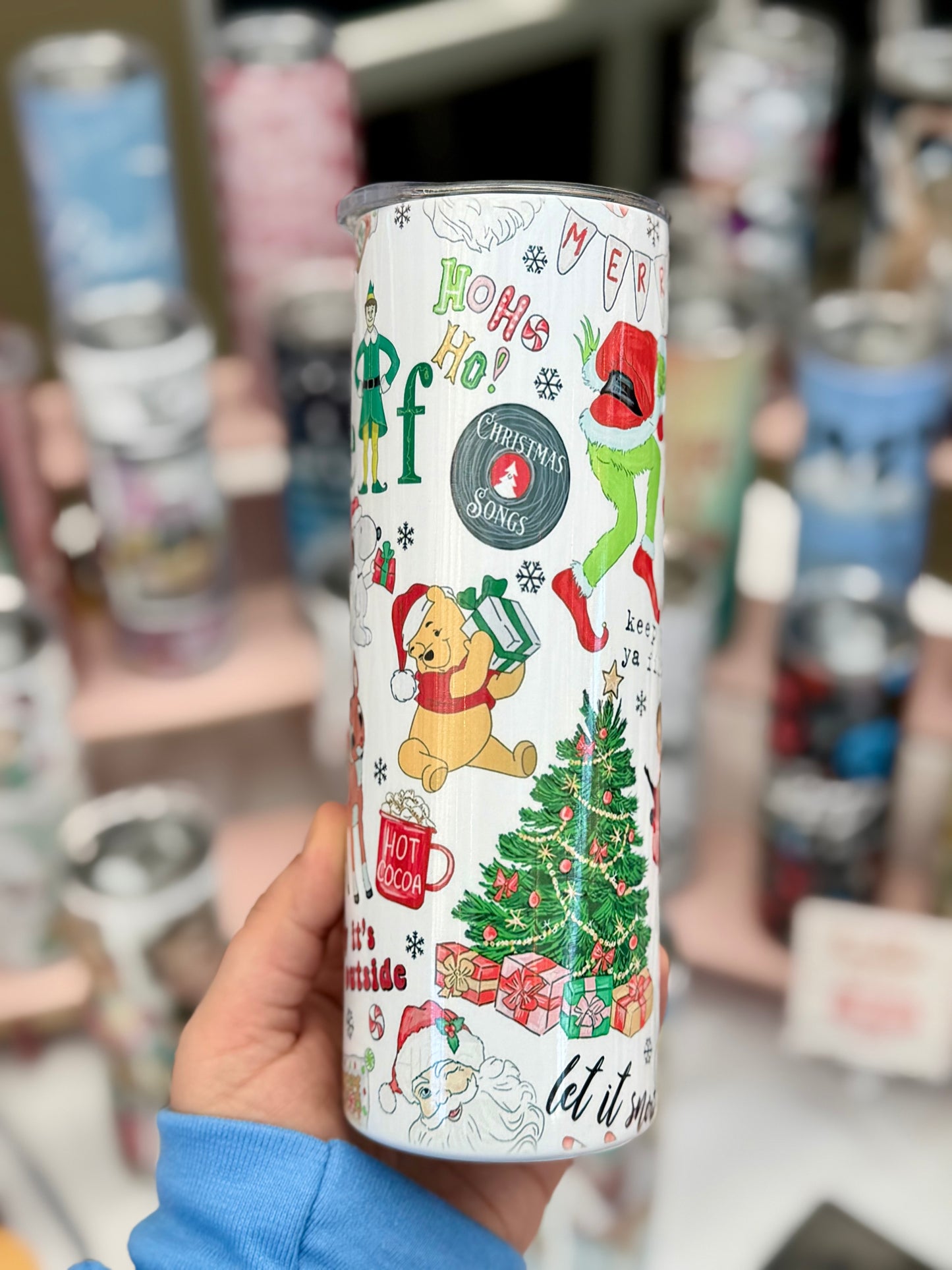 Christmas Movies Tumbler