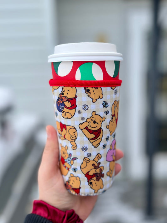 Pooh Bear Cup Cozie