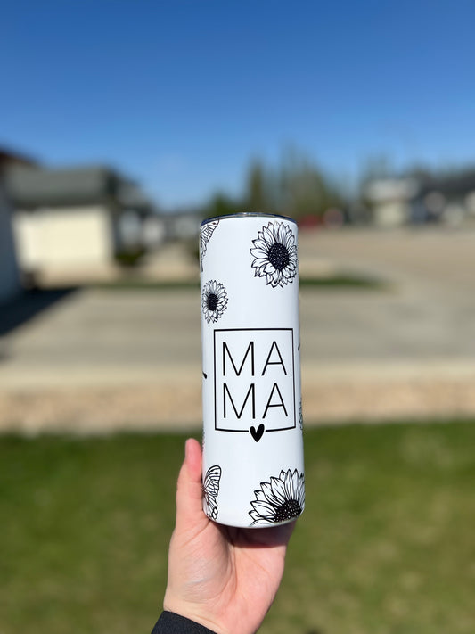 Sunflower Mama Tumbler