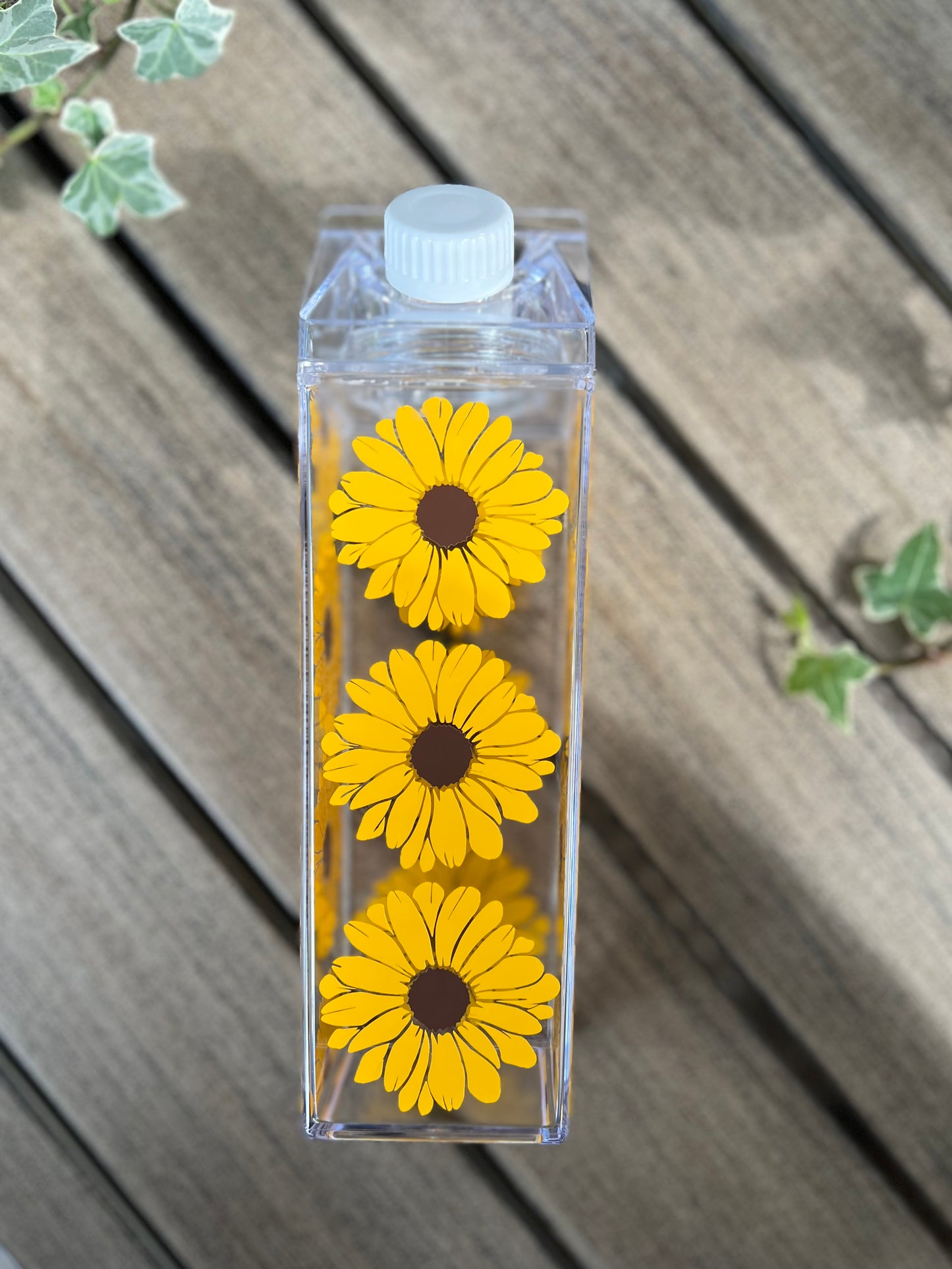 Sunflower Milk Carton