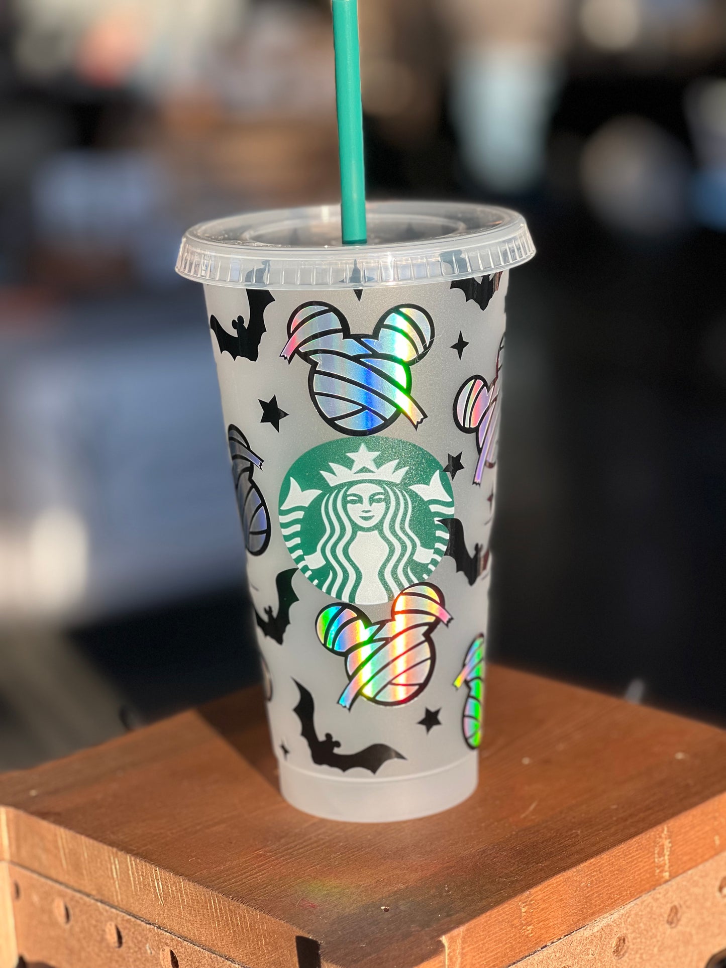 Mummy Mouse Head Cold Cup