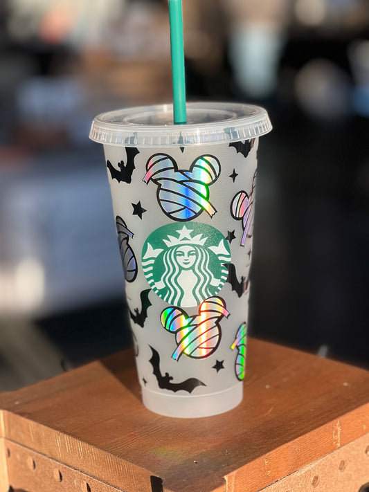 Mummy Mouse Head Cold Cup