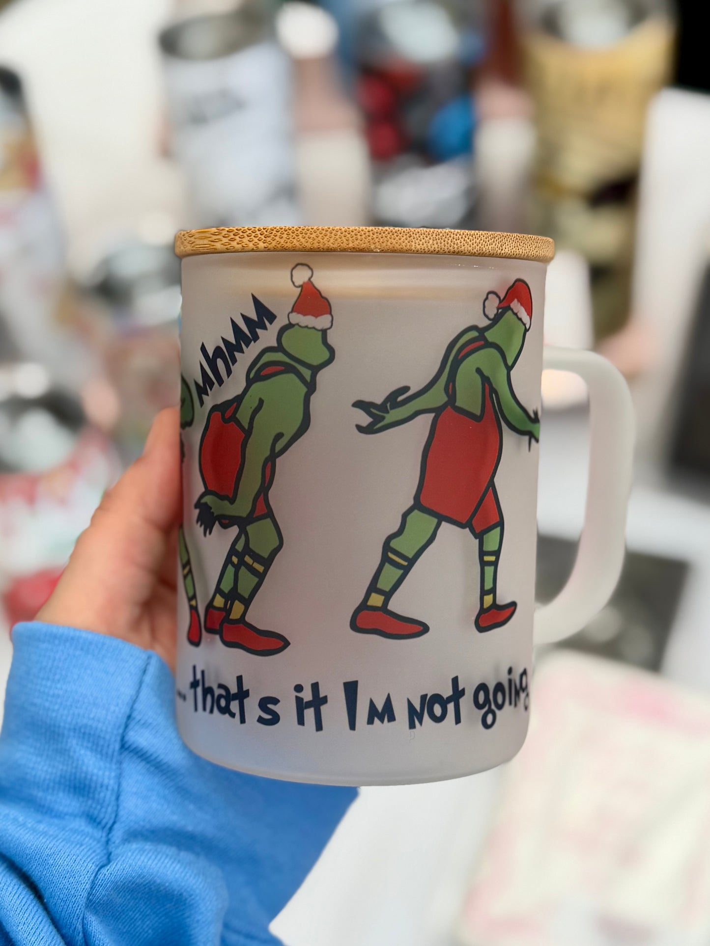 That’s It I’m Not Going Frosted Mug