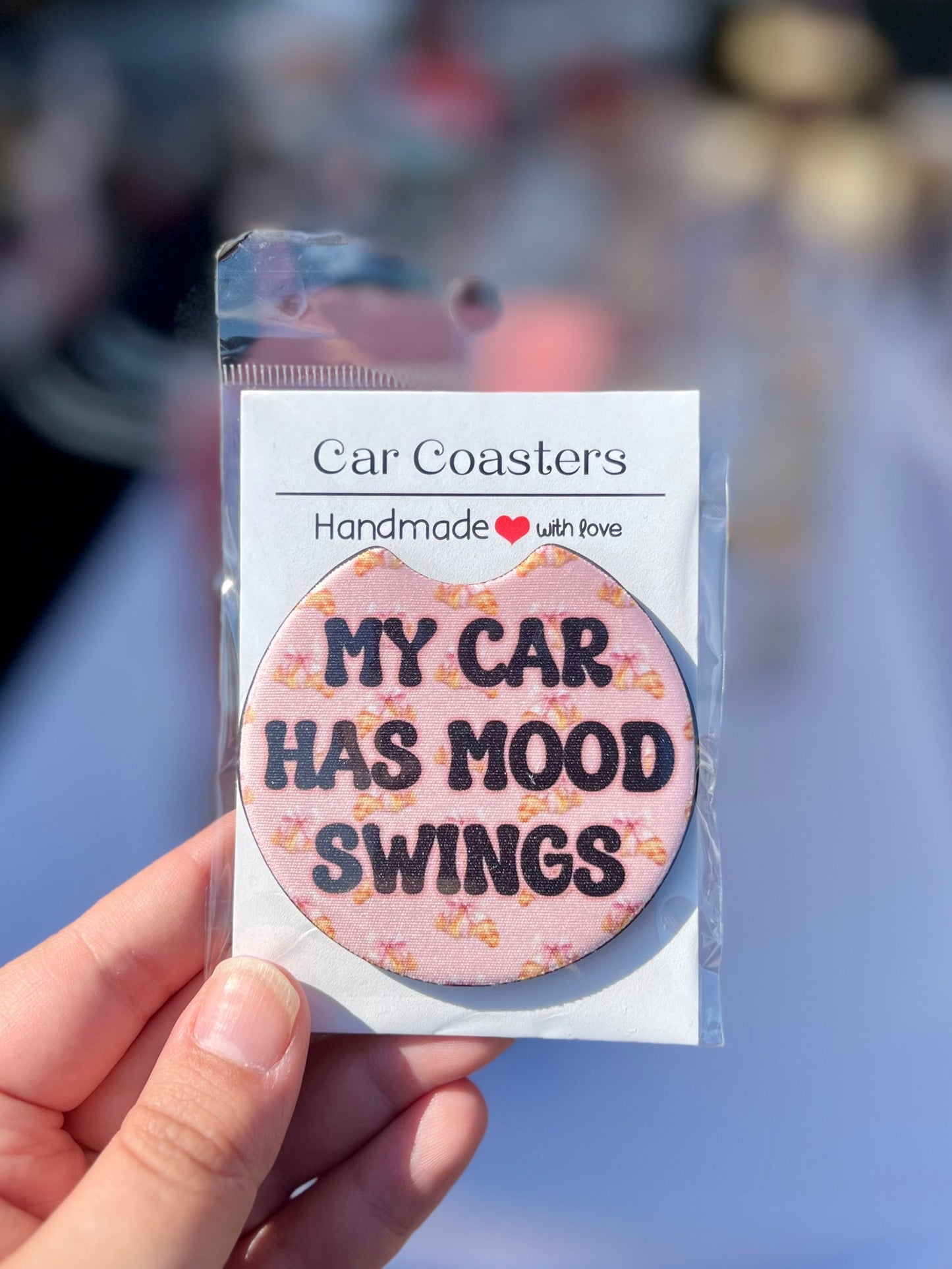 Mood Swings Car Coaster