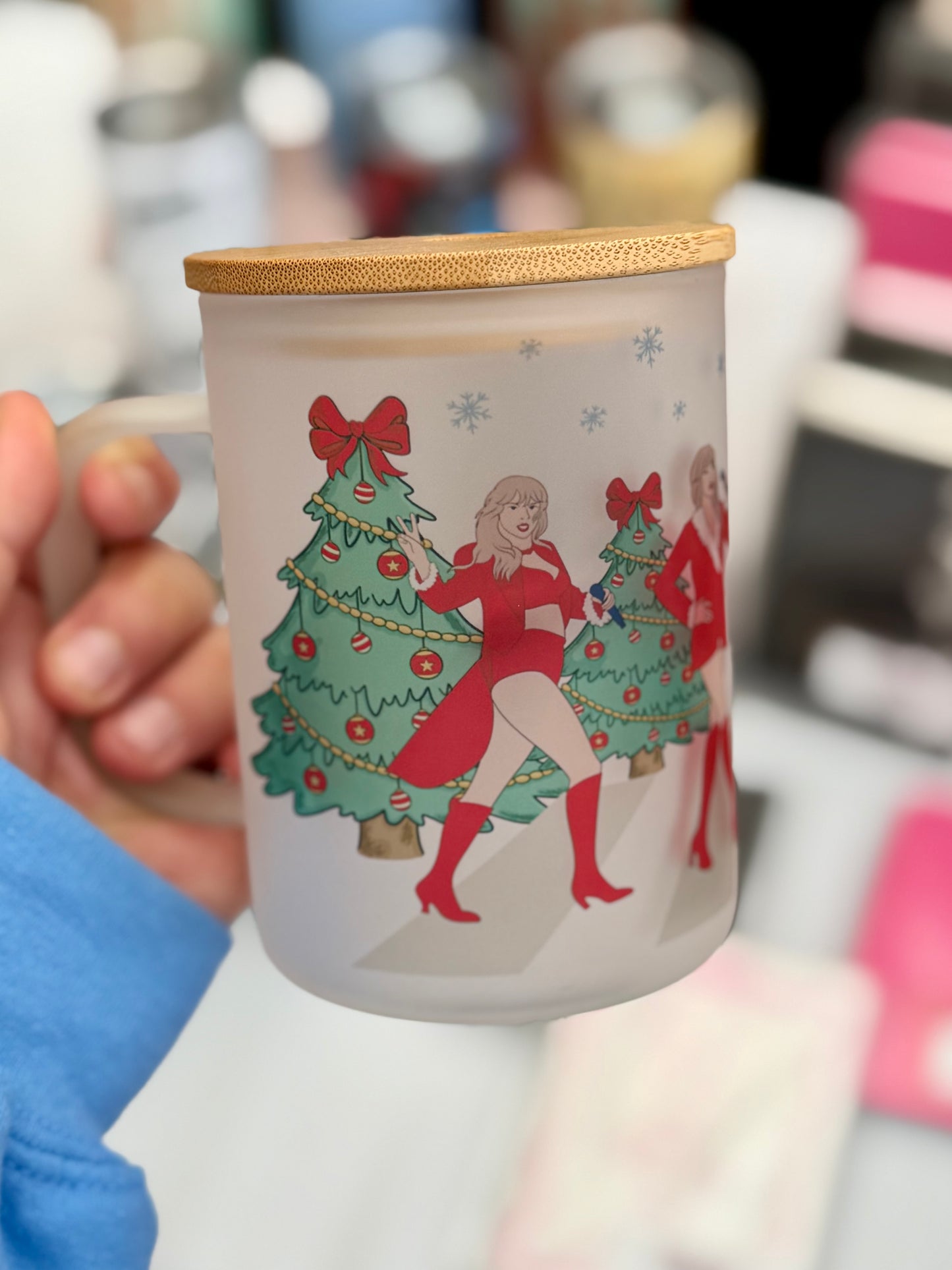Merry Swiftie Frosted Mug