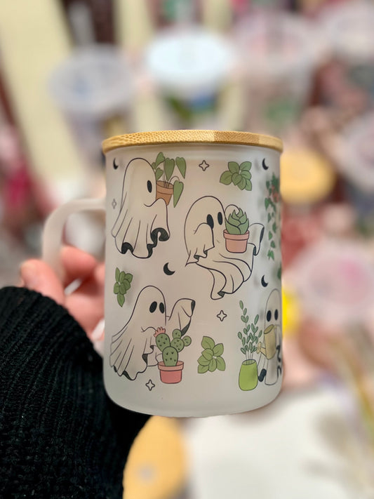 Ghostie Plant Lovers Frosted Mug