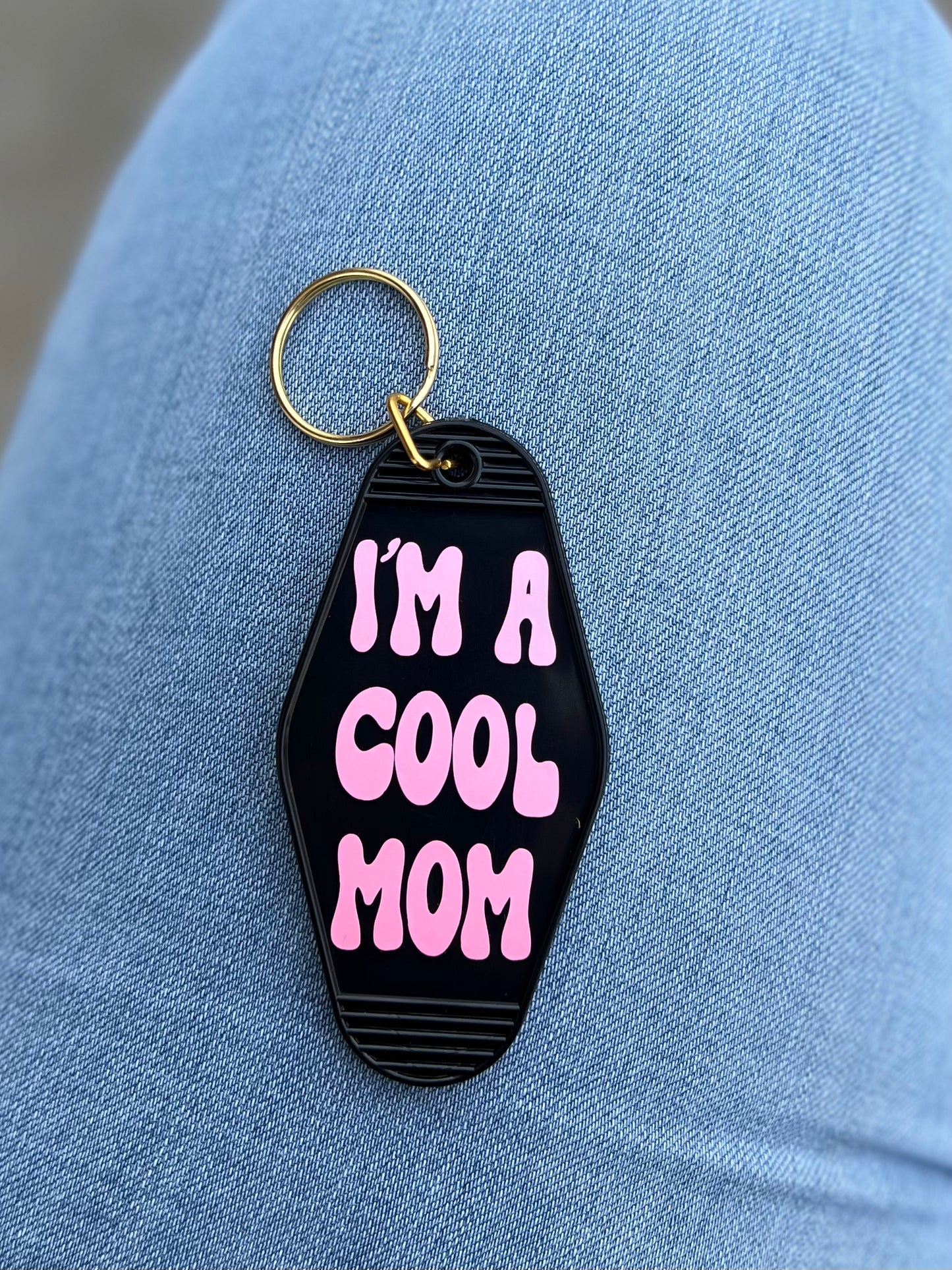 Cool Mom Motel Keychain Two