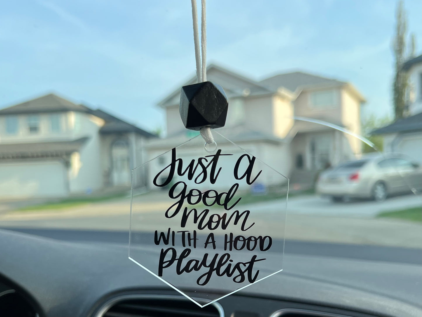 Good Mom Car Charm