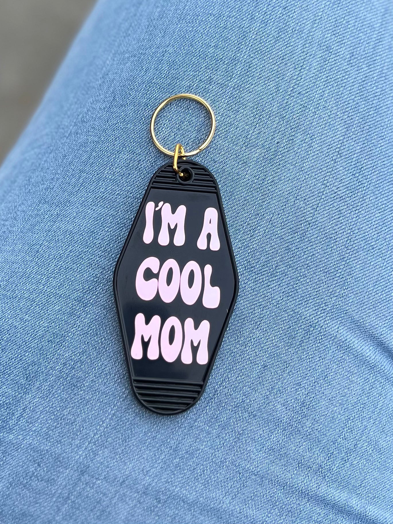 Cool Mom Motel Keychain Two