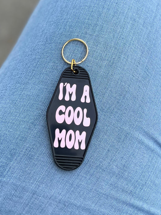 Cool Mom Motel Keychain Two