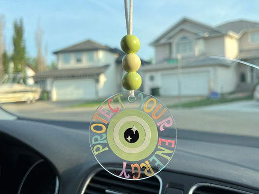 Protect Your Energy Car Charm