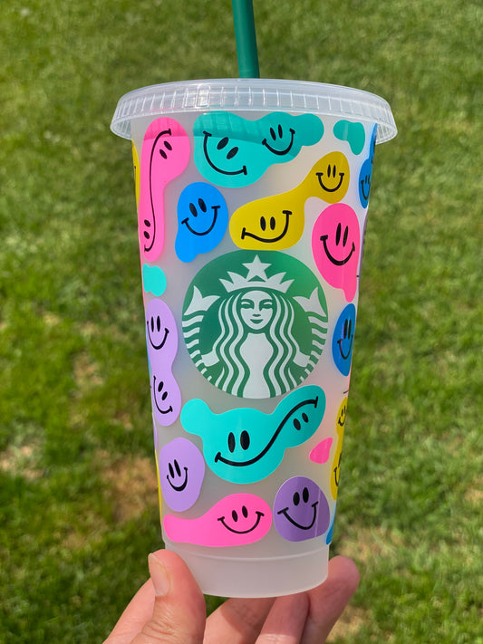Smile Faces Cold Cup