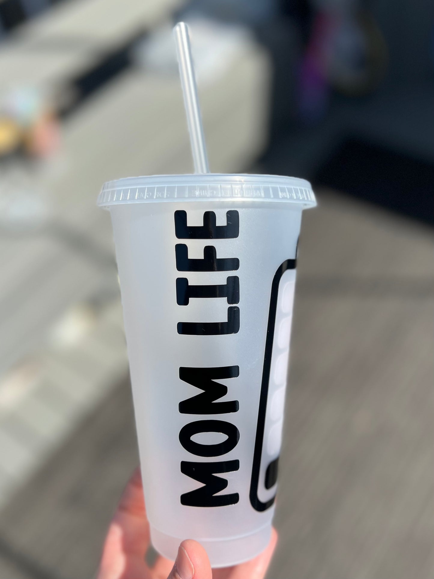 Mom Life Battery Cold Cup