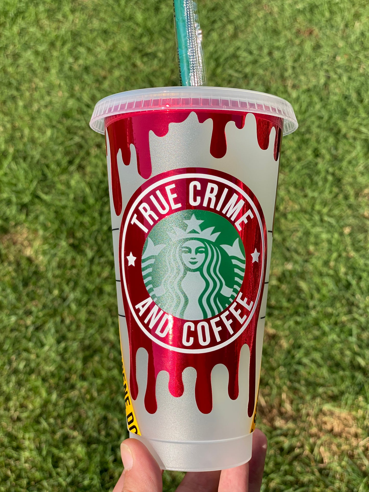 True Crime & Coffee Cold Cup