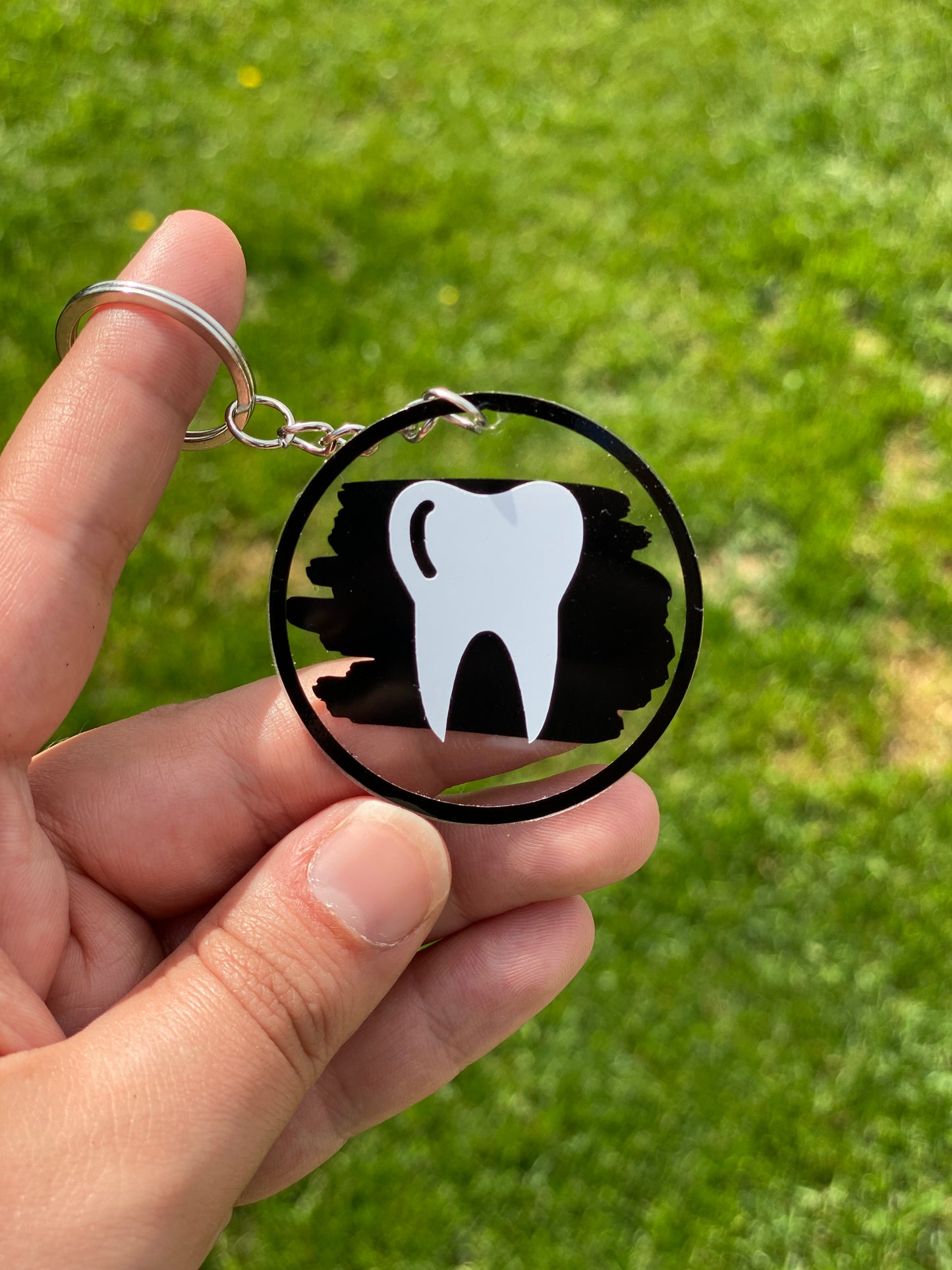 Dentist Tooth Keychain