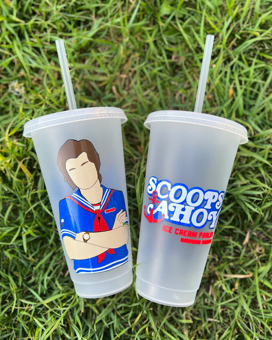 Steve Scoops Cold Cup