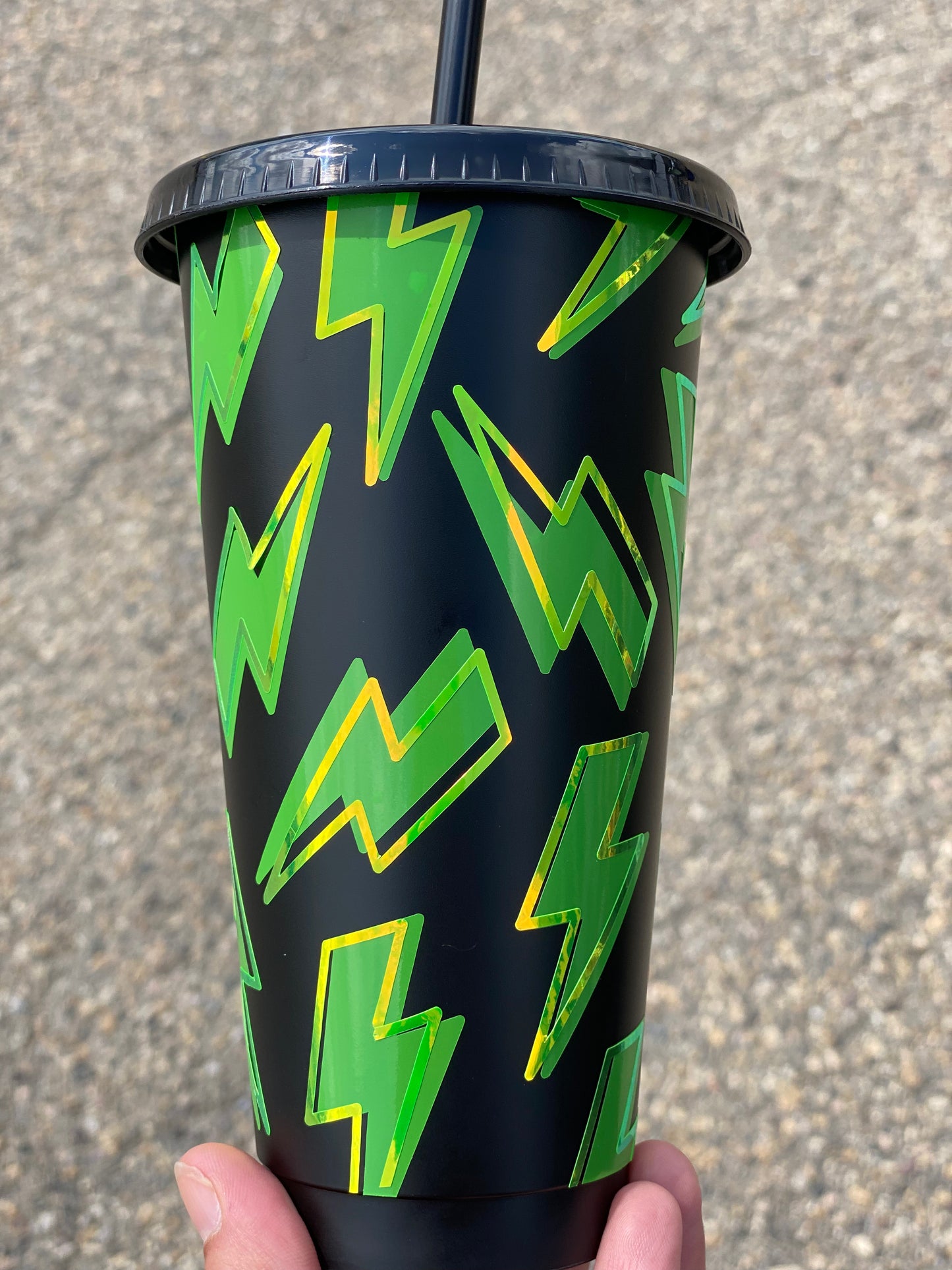 Lightening Bolt Cold Cup